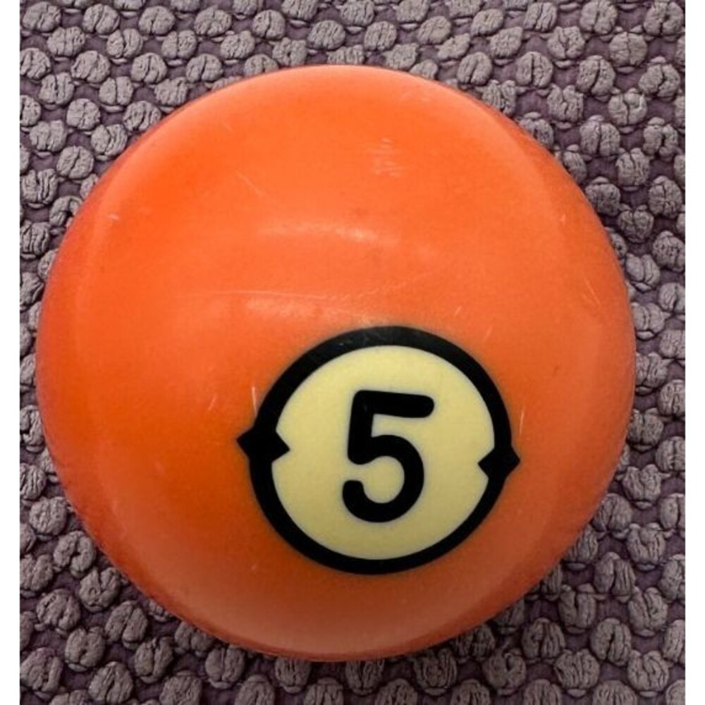 American Heritage Pool Billiard Pocket Ball #5 Replacement Vintage
